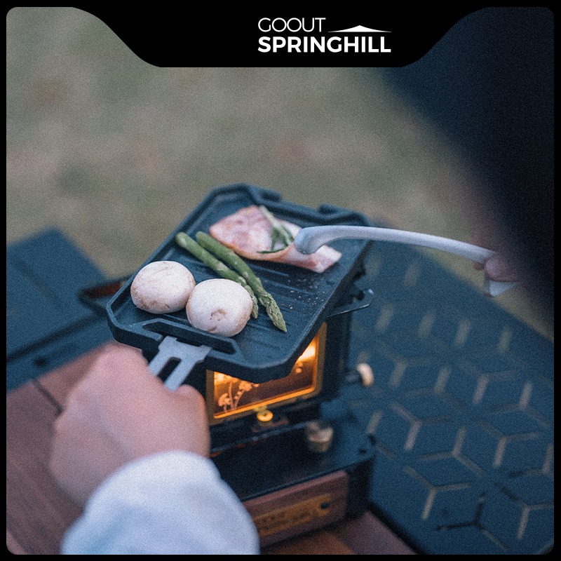 Camping Cooking Device - กระทะปิ้งย่างขนาดเล็ก COOUT SPRINGHILL สำหรับกิจกรรมกลางแจ้ง น้ำหนักเบา พกพาสะดวก