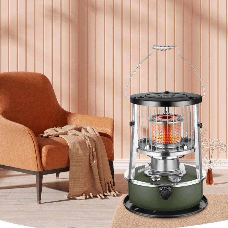 Camping Cooking Device - เครื่องทําความร้อนเตาน้ํามันก๊าดแบบพกพาสําหรับการตั้งแคมป์, ความจุถังน้ํามัน, อุปกรณ์กลางแจ้ง, เต็นท์, ปิกนิก, ตกปลาน้ําแข็ง,