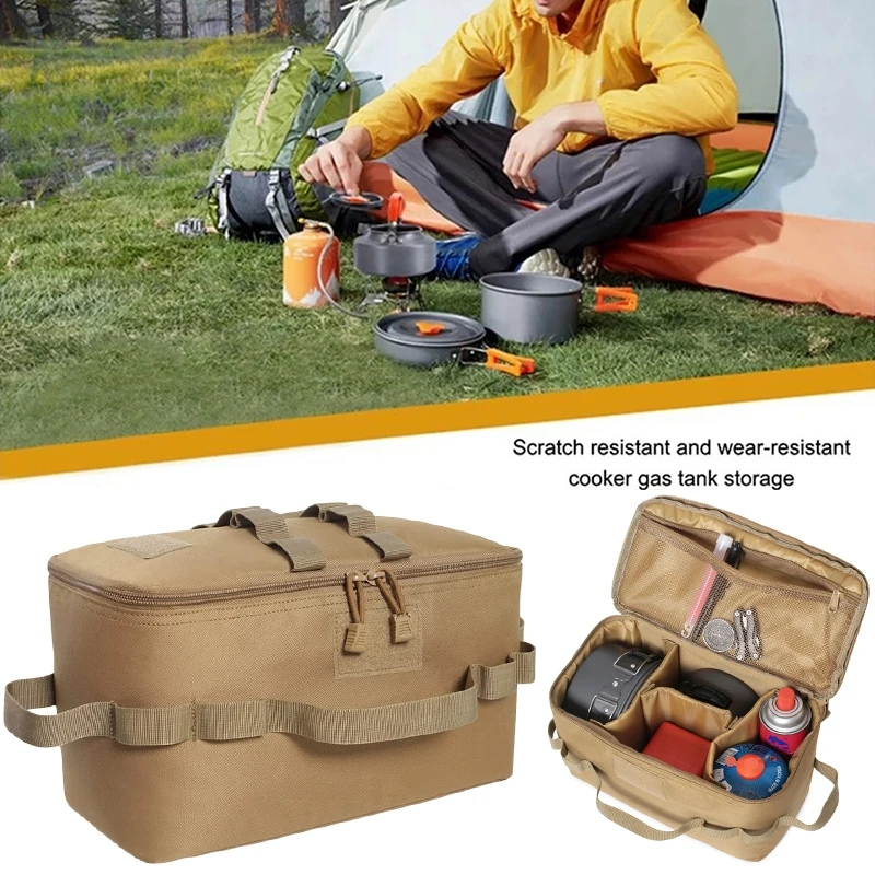 Camping ถังแก๊สเก็บกระเป๋ากลาง - Camping Cooking Books บทวิจารณ์และราคา