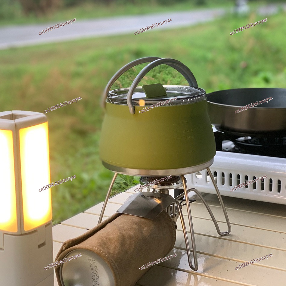 กาต้มน้ำพับได้แบบซิลิโคนสไตล์อ - Camping Cooking Open Fire บทวิจารณ์และราคา