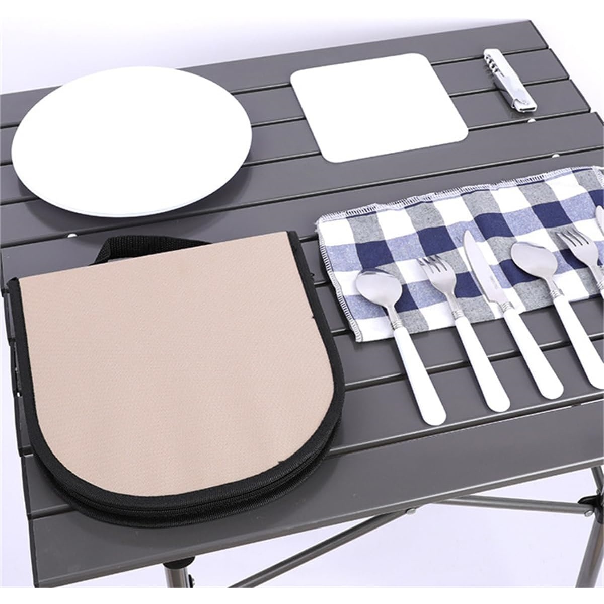 กระเป๋าจัดระเบียบอุปกรณ์ทำครัว - Camping Cooking Utensil Holder บทวิจารณ์และราคา