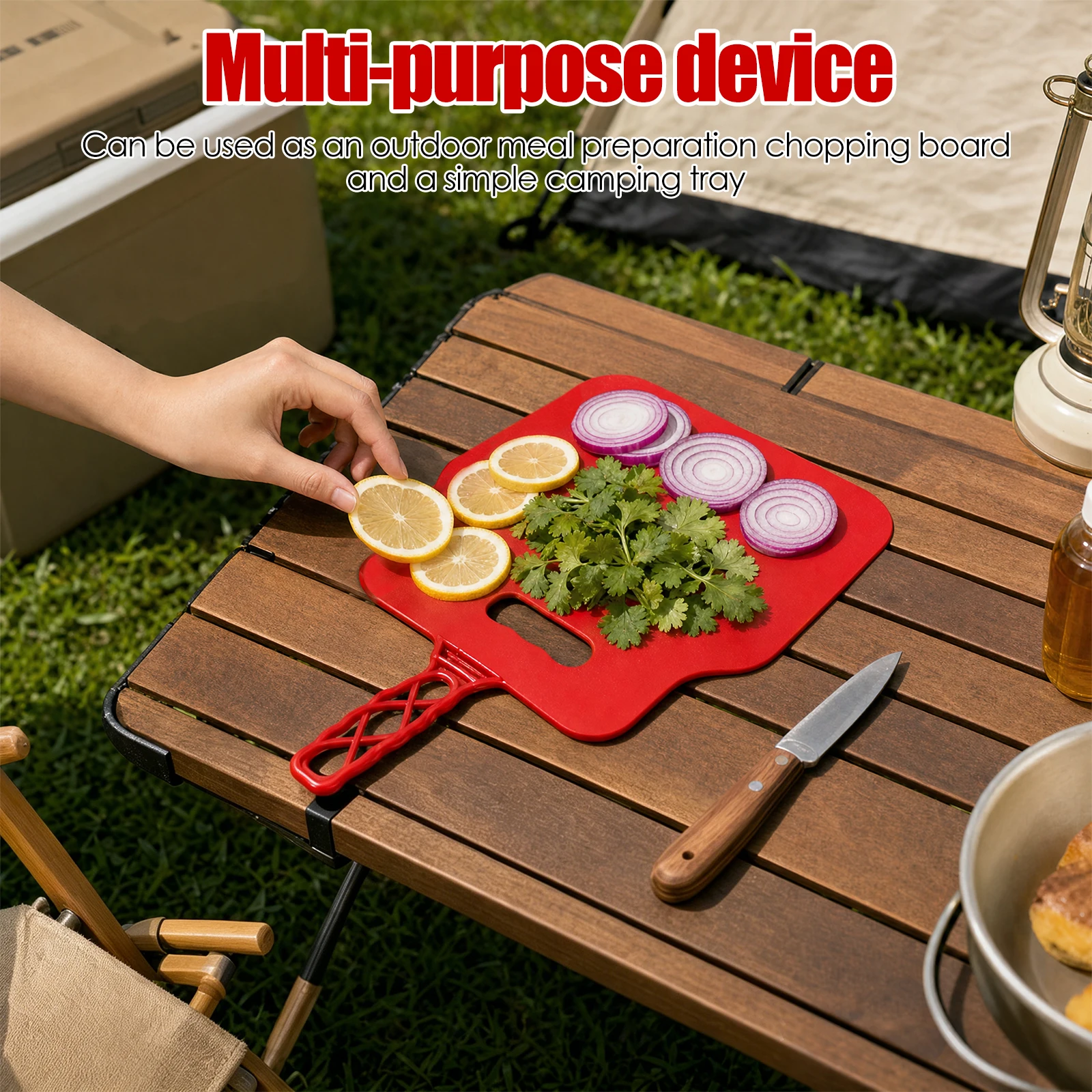 พัดลมมือหมุนพลาสติกแบบพกพา เคร - Camping Cooking Device บทวิจารณ์และราคา