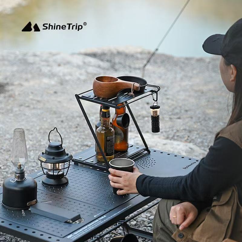 ชั้นวางของพับได้ ShineTrip แบบ - Camp Cutting Board บทวิจารณ์และราคา