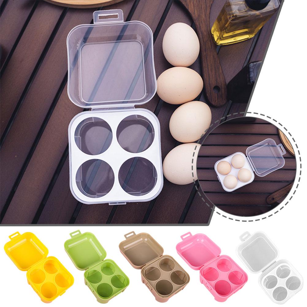 กล่องเก็บไข่แบบ 4 ช่อง กล่องใส - Camping Cooking Utensil Holder บทวิจารณ์และราคา