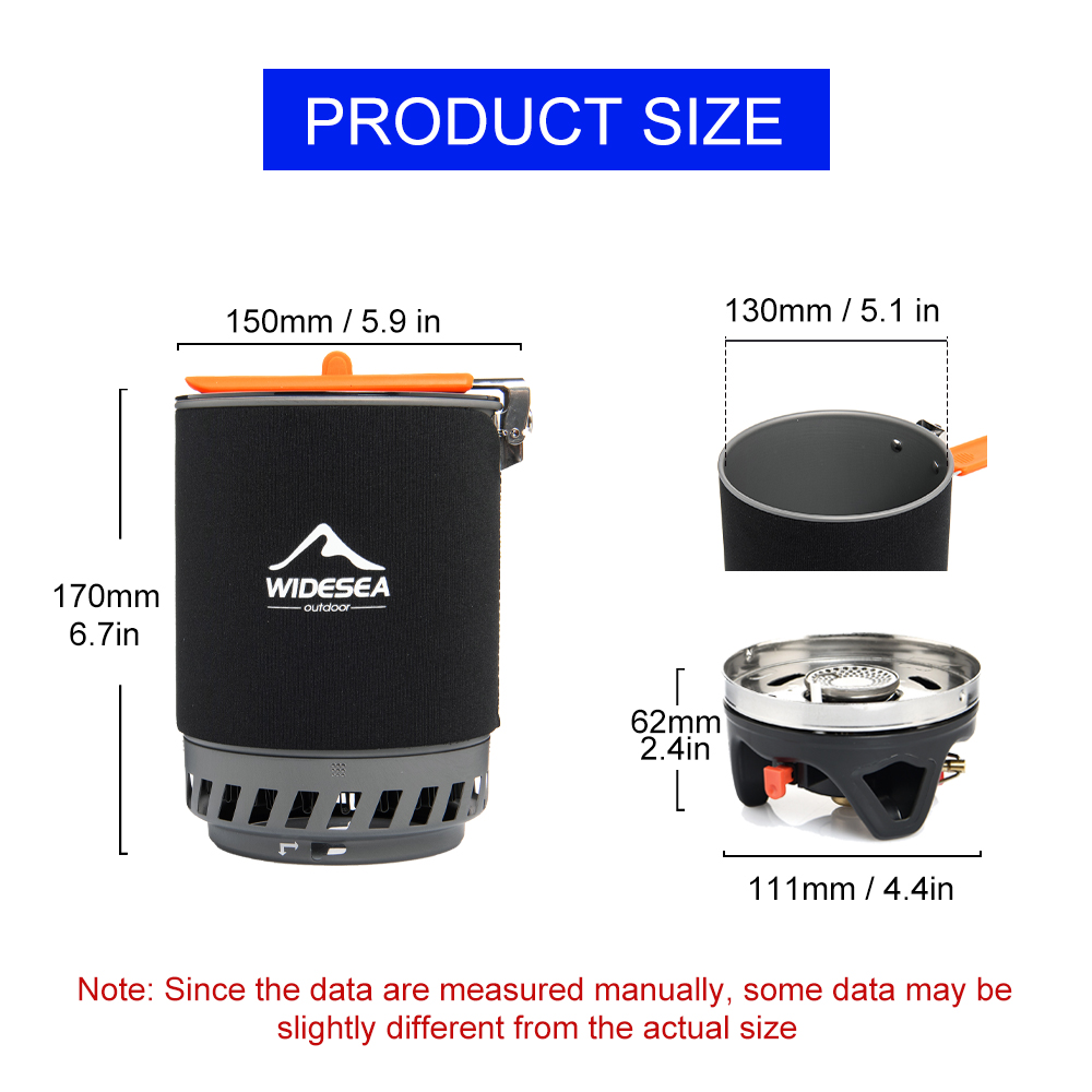 ชุดอุปกรณ์ทำอาหารสำหรับตั้งแคม - Camping Cooking Set บทวิจารณ์และราคา
