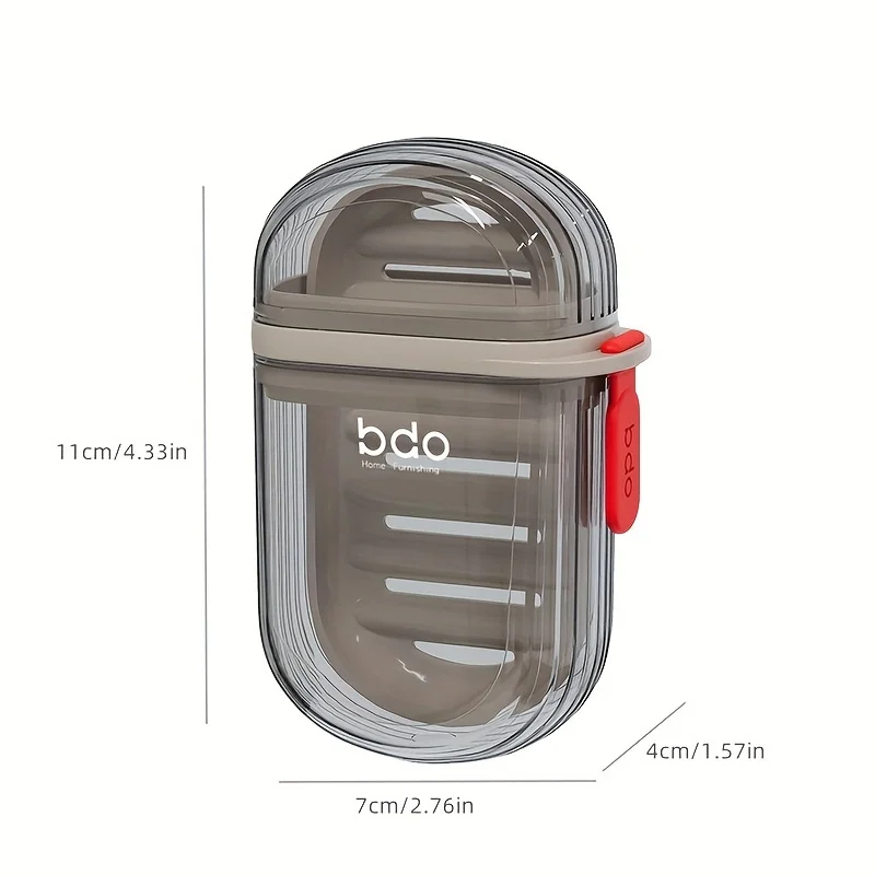 กล่องใส่สบู่แบบพกพากันรั่วสำหร - Camping Cooking Utensil Holder บทวิจารณ์และราคา