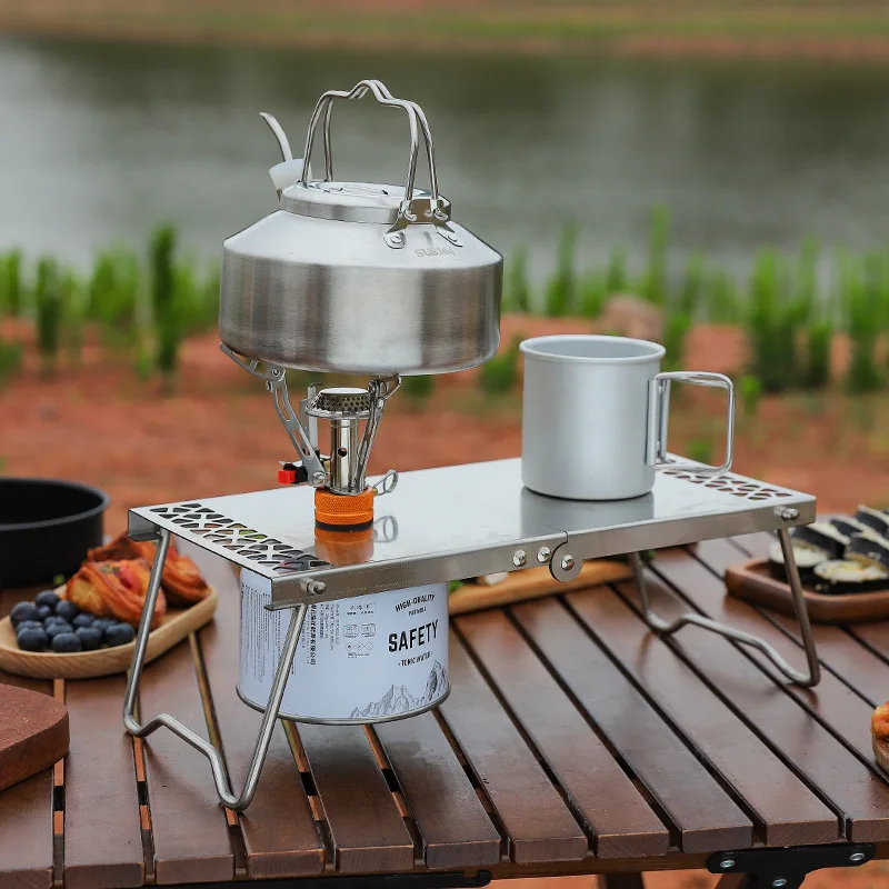 โต๊ะชาขนาดเล็กแบบพกพาสำหรับใช้ - Camping Cooking Device บทวิจารณ์และราคา