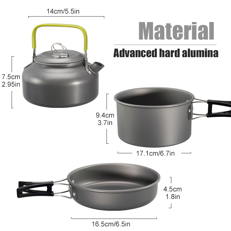 WESTTUNE ชุดเครื่องครัวตั้งแคม - Camping Cooking Kits บทวิจารณ์และราคา