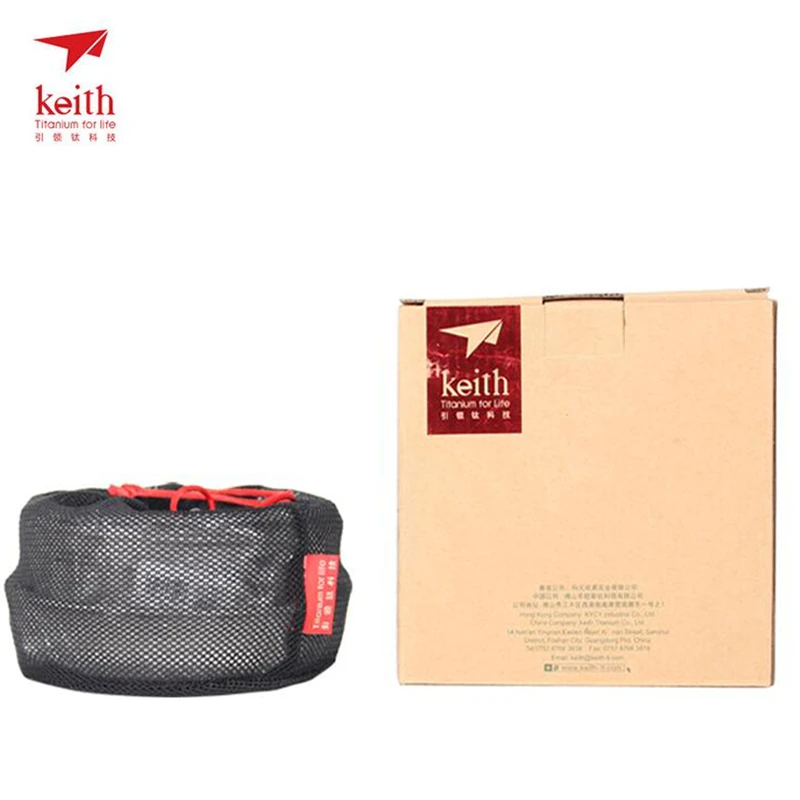 Keith 3PCS ไทเทเนียมเครื่องครั - Camping Cooking Set บทวิจารณ์และราคา