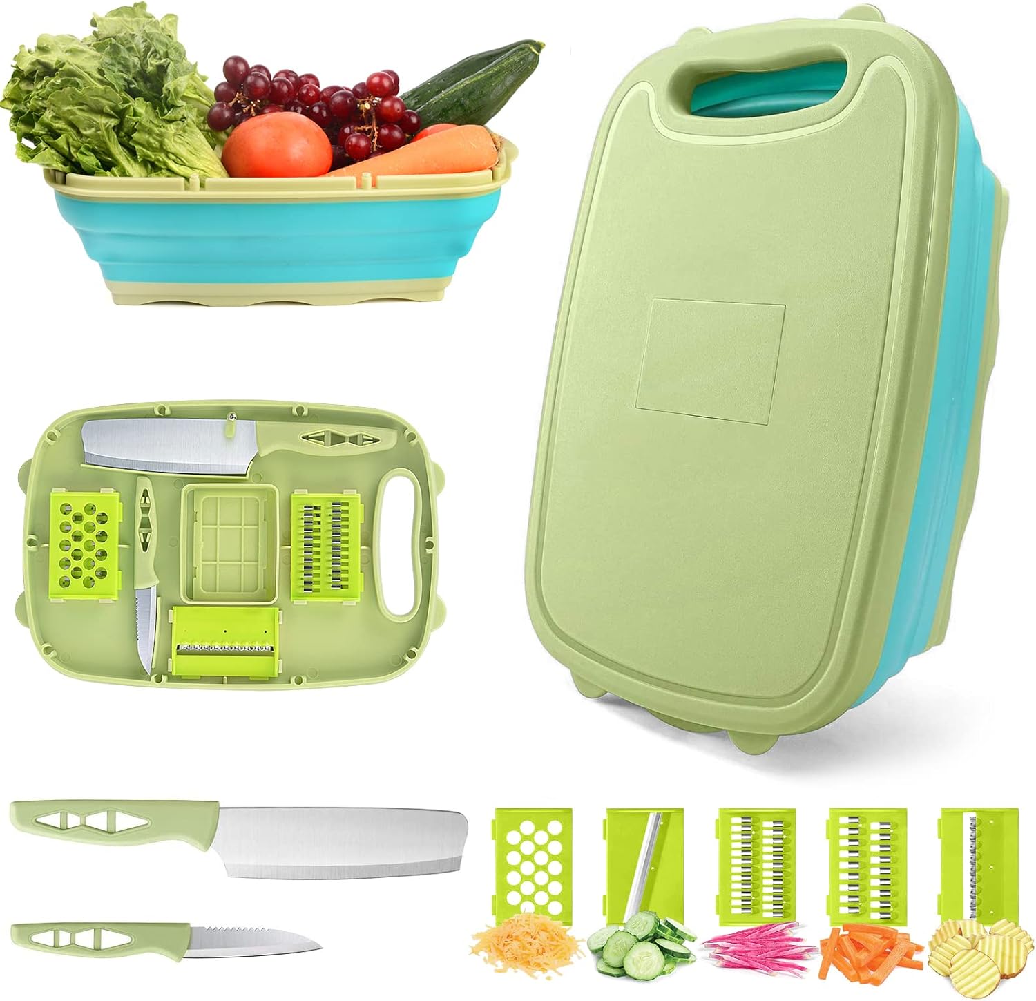 เขียงแคมป์ปิ้งแบบพับได้ พร้อมต - Camp Cutting Board บทวิจารณ์และราคา