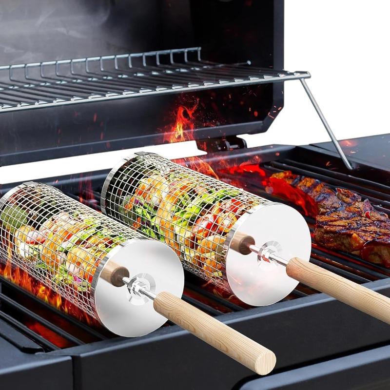 ตะแกรงย่างบาร์บีคิวสแตนเลสทรงก - Camping Cooking Device บทวิจารณ์และราคา