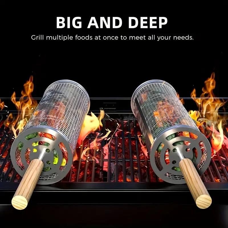 ตะแกรงย่างบาร์บีคิวสแตนเลสทรงก - Camping Cooking Device บทวิจารณ์และราคา
