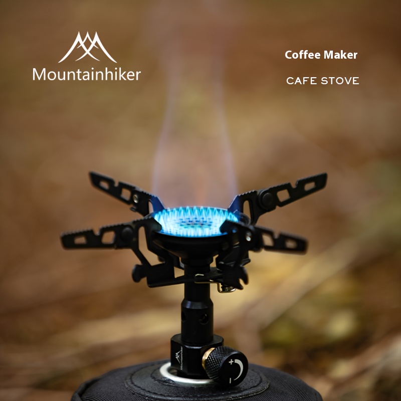 เตากาแฟแบบพกพาสำหรับตั้งแคมป์ป - Camping Cooking Set Lightweight บทวิจารณ์และราคา