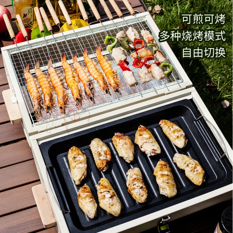 เตาบาร์บีคิว เตาย่างในครัวเรือ - Camping Cooking Device บทวิจารณ์และราคา