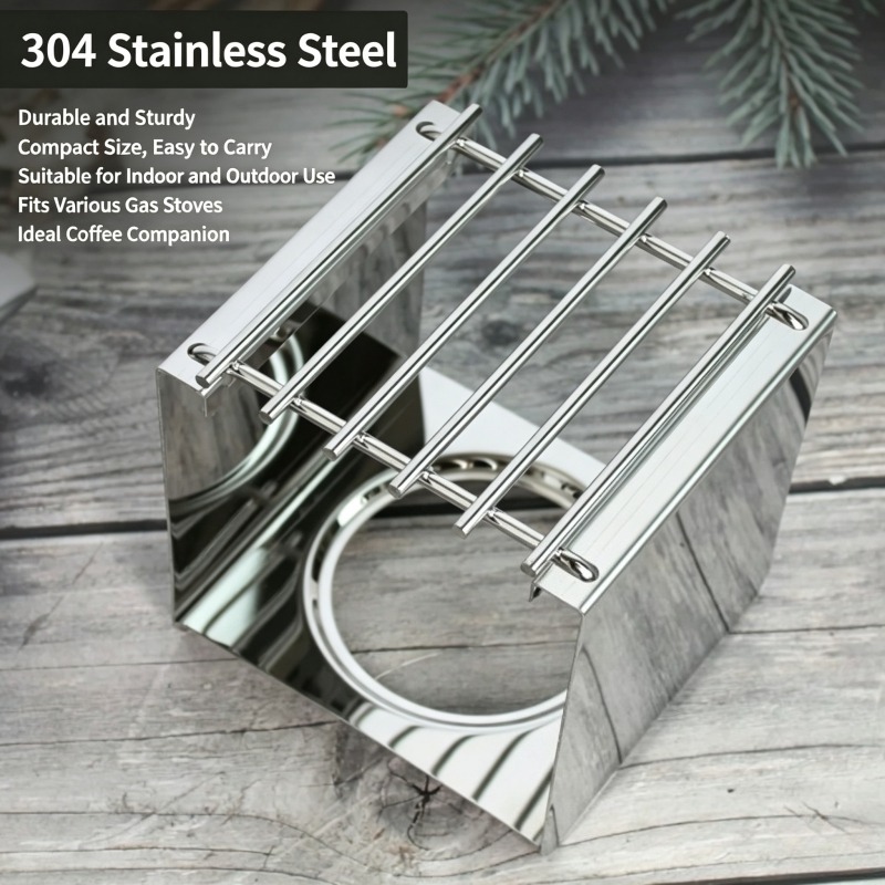 ขาตั้งเตาสแตนเลสทรงสี่เหลี่ยมส - Camping Cooking Device บทวิจารณ์และราคา