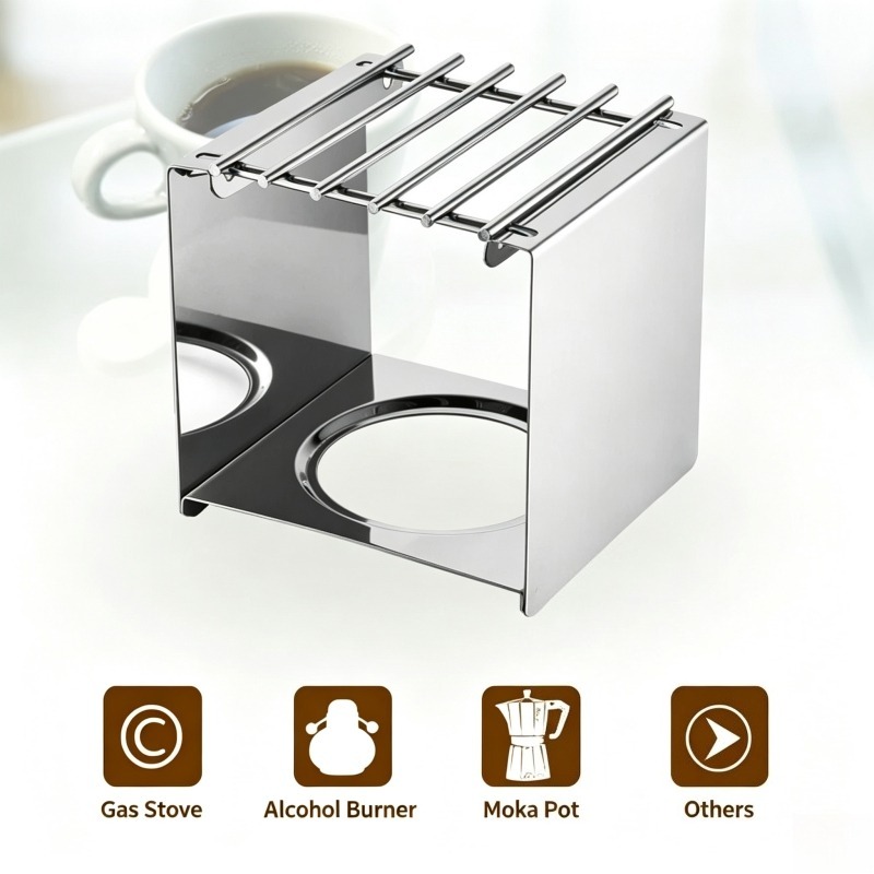 ขาตั้งเตาสแตนเลสทรงสี่เหลี่ยมส - Camping Cooking Device บทวิจารณ์และราคา