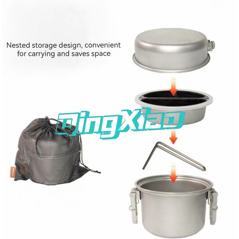 หม้อสแตนเลส 304 สำหรับแคมป์ปิ้ - Camping With Cooking บทวิจารณ์และราคา
