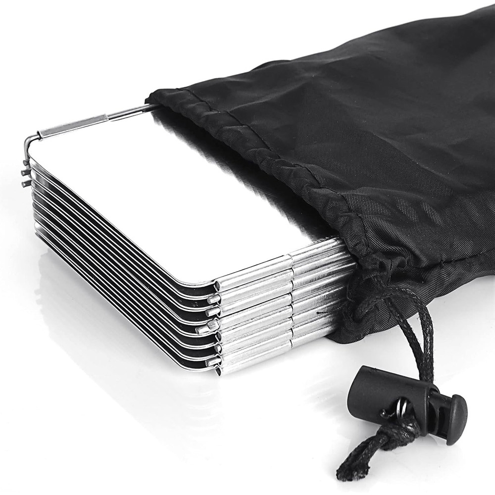 เต็นท์กันลมสำหรับเตาแก๊สพับได้ - Camping Cooking Set Lightweight บทวิจารณ์และราคา