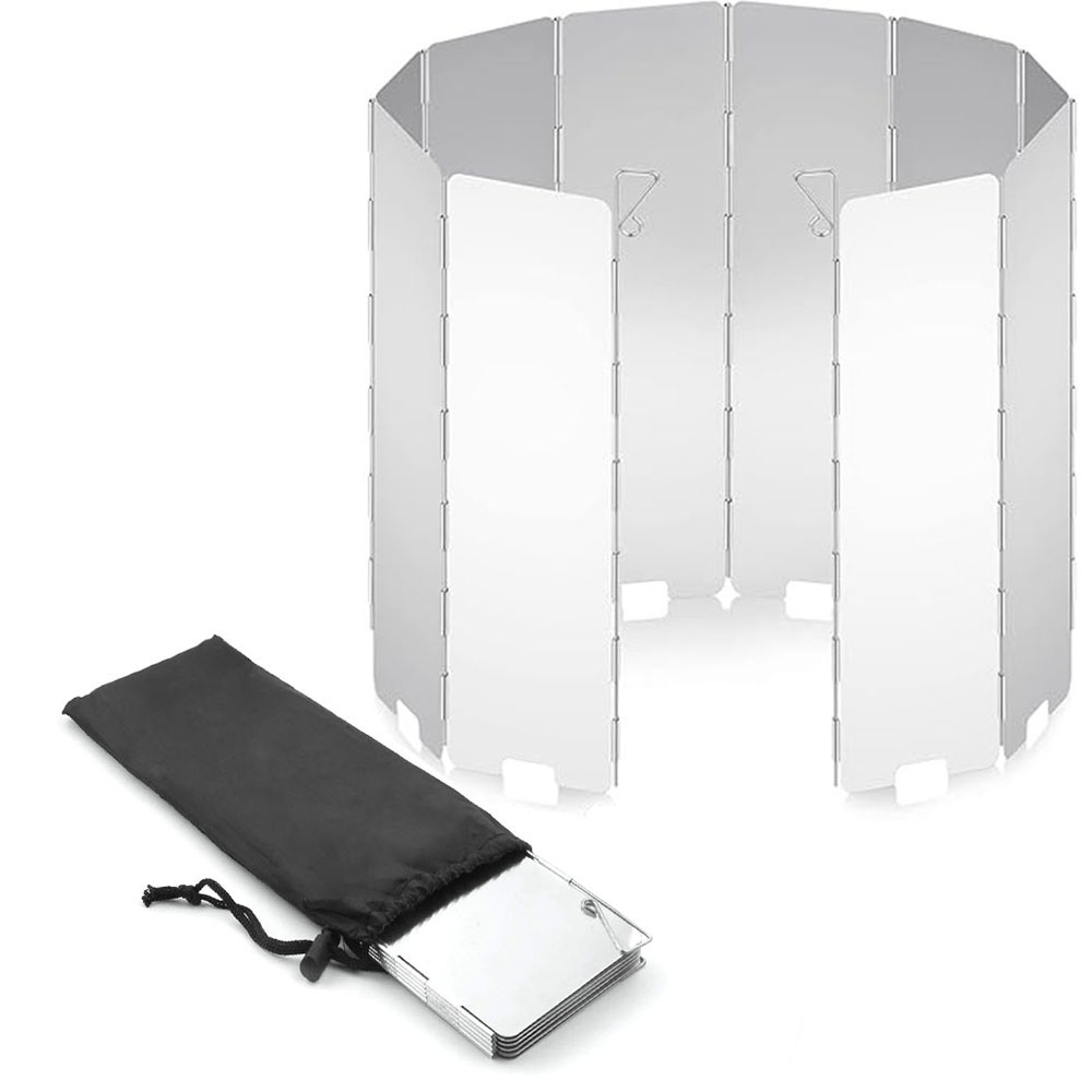 เต็นท์กันลมสำหรับเตาแก๊สพับได้ - Camping Cooking Set Lightweight บทวิจารณ์และราคา