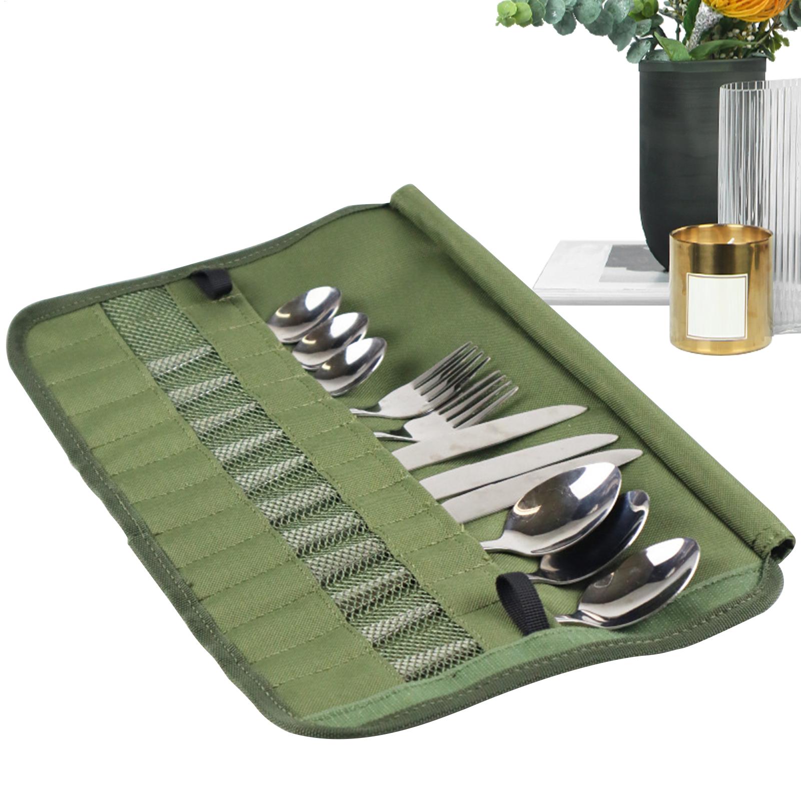 กระเป๋าใส่ชุดอุปกรณ์แคมป์ปิ้ง  - Camping Cooking Utensil Holder บทวิจารณ์และราคา