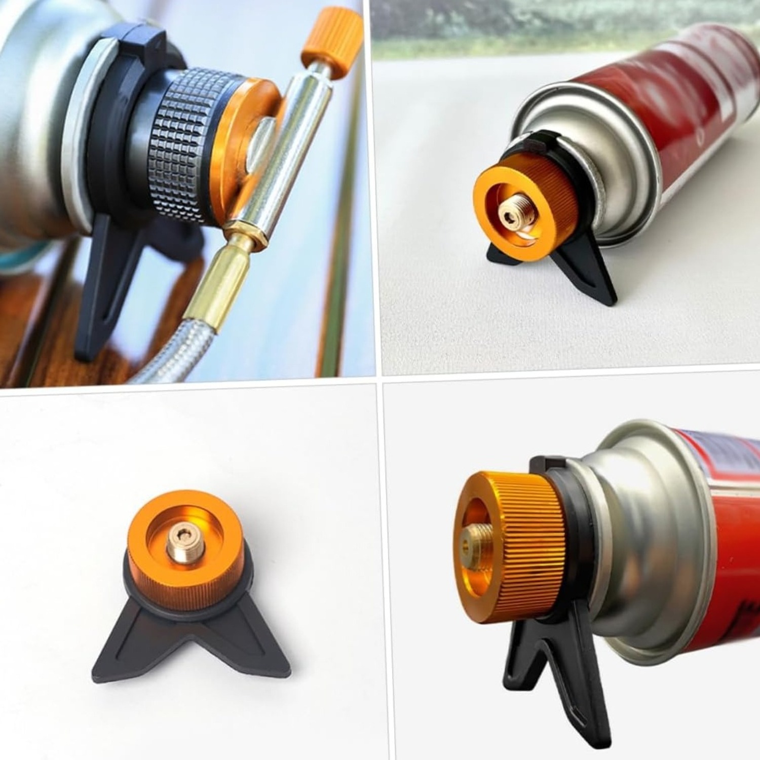 อะแดปเตอร์ถังแก๊สโพรเพน อุปกรณ - Camping Cooking Device บทวิจารณ์และราคา