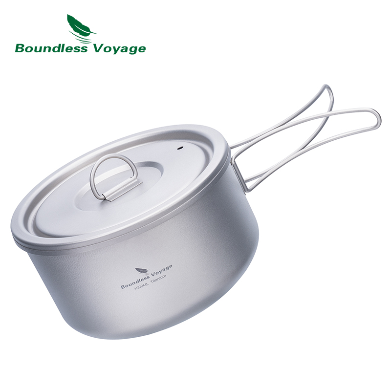 Boundless Voyage ไทเทเนียม Cam - Camping Cooking Set บทวิจารณ์และราคา