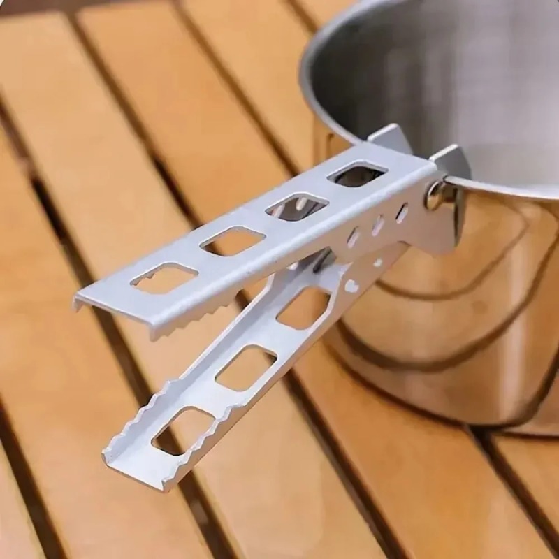 ที่จับหม้ออะลูมิเนียมกันความร้ - Camping Cooking Utensil Holder บทวิจารณ์และราคา