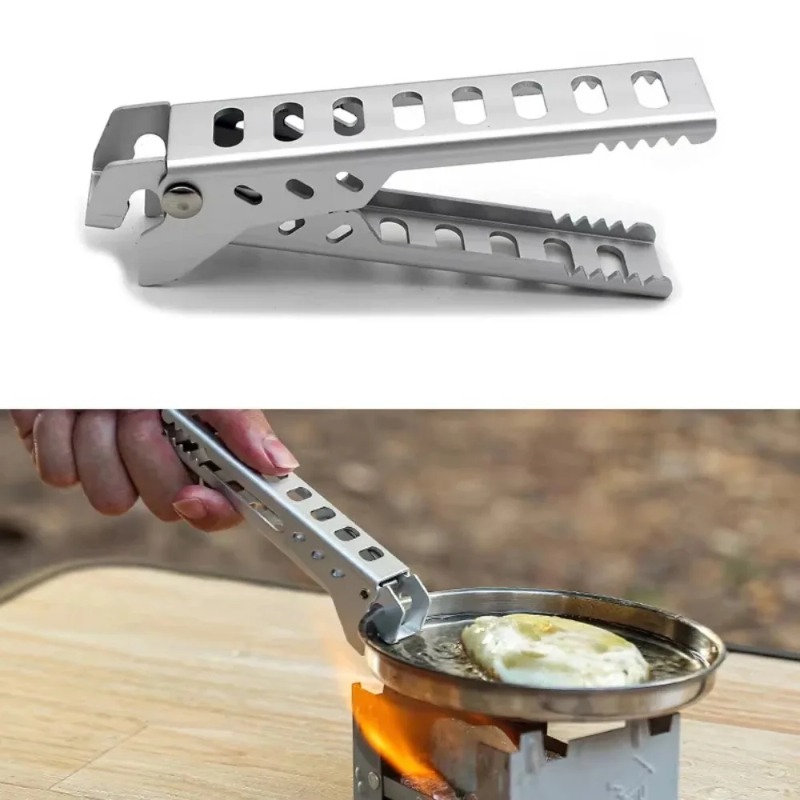 ที่จับหม้ออะลูมิเนียมกันความร้ - Camping Cooking Utensil Holder บทวิจารณ์และราคา
