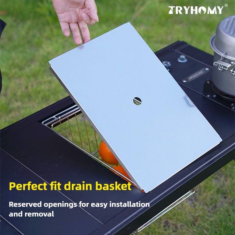 ตะกร้าสำหรับระบายน้ำ 1 ชิ้น พร - Camp Cutting Board บทวิจารณ์และราคา