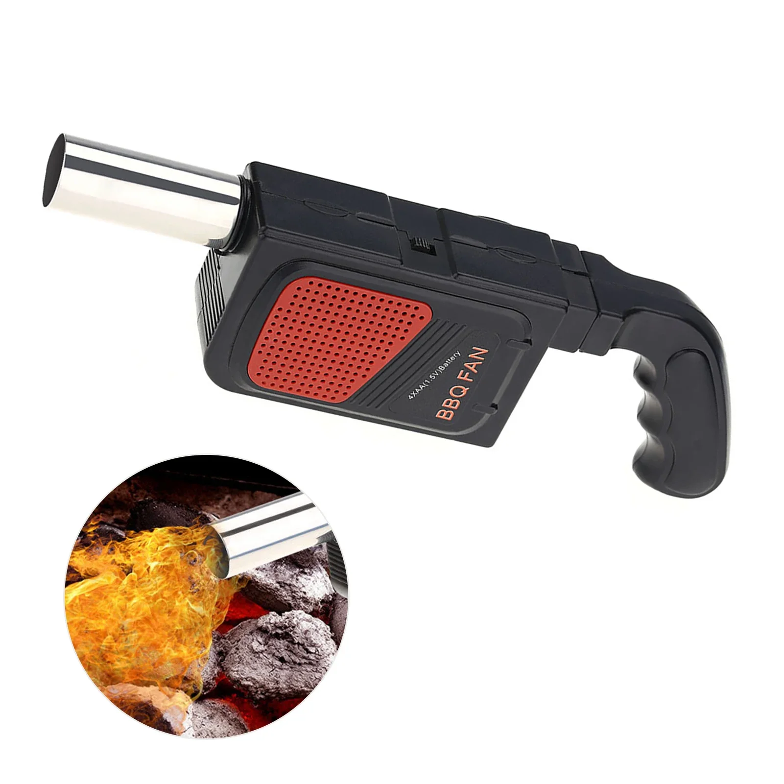 พัดลมไฟฟ้าแบบพกพาสำหรับบาร์บีค - Camping Cooking Device บทวิจารณ์และราคา