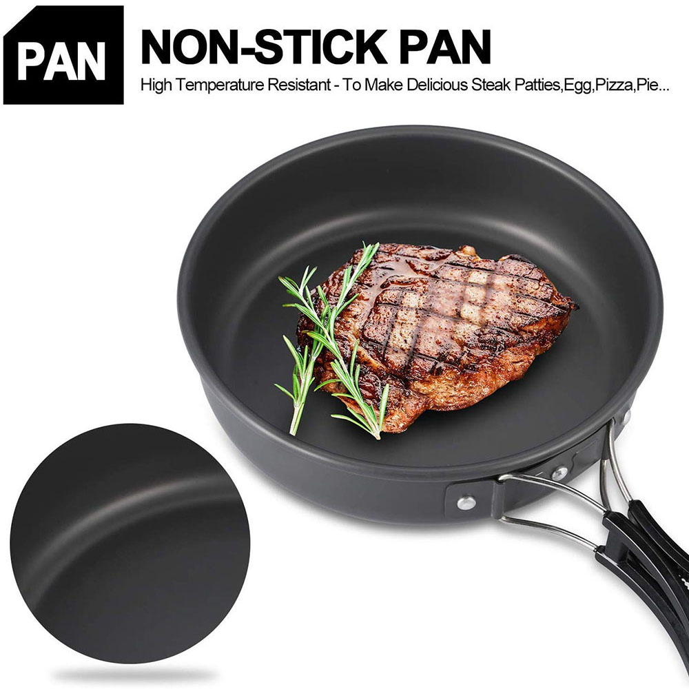 ชุดเครื่องครัวสำหรับตั้งแคมป์ก - Camping Cooking Set บทวิจารณ์และราคา
