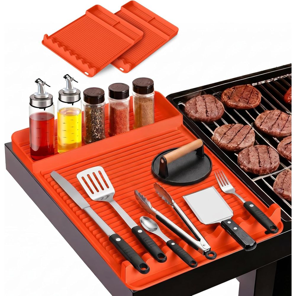 แผ่นรองย่างซิลิโคนทนความร้อน - - Camping With Cooking บทวิจารณ์และราคา
