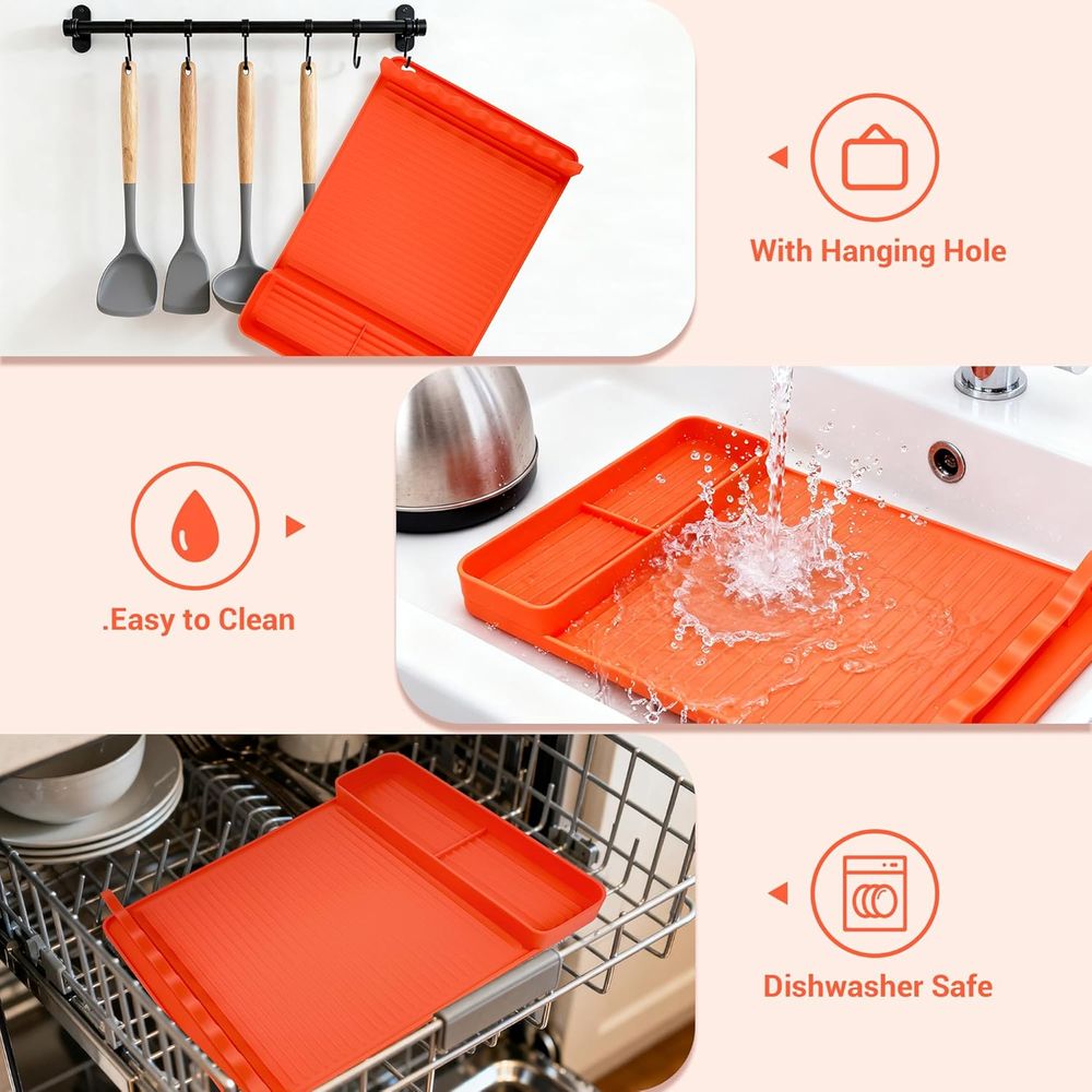 แผ่นรองย่างซิลิโคนทนความร้อน - - Camping With Cooking บทวิจารณ์และราคา