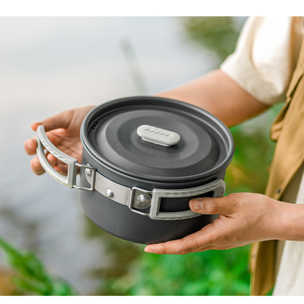 Naturehike ชุดหม้อกลางแจ้ง,อุป - Camping Cooking Set บทวิจารณ์และราคา