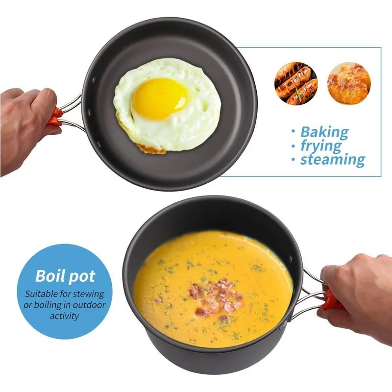 ชุดอุปกรณ์ทำอาหารสำหรับตั้งแคม - Camping Cooking Kits บทวิจารณ์และราคา